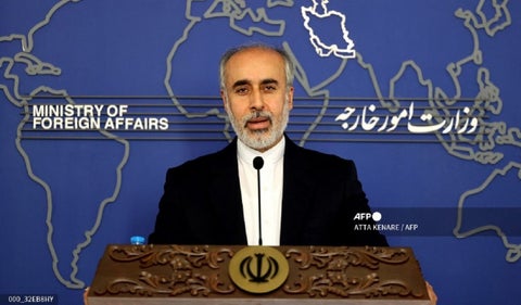 Nasser Kananí, portavoz del Ministerio de Exteriores de Irán