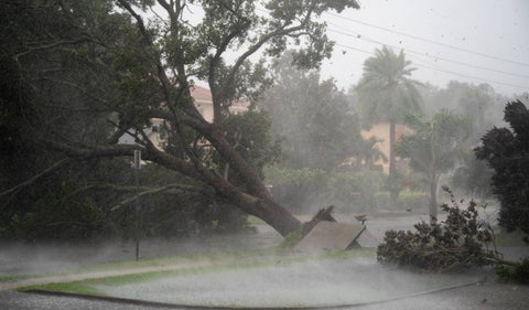 Paso del huracán Ian por Florida