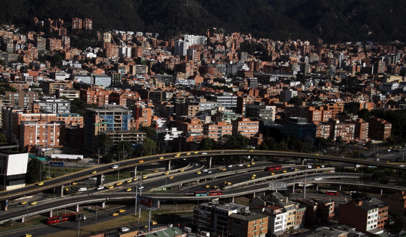 Panorámica de Bogotá