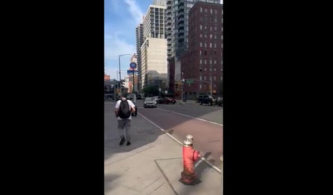 Persecución de película en Nueva York