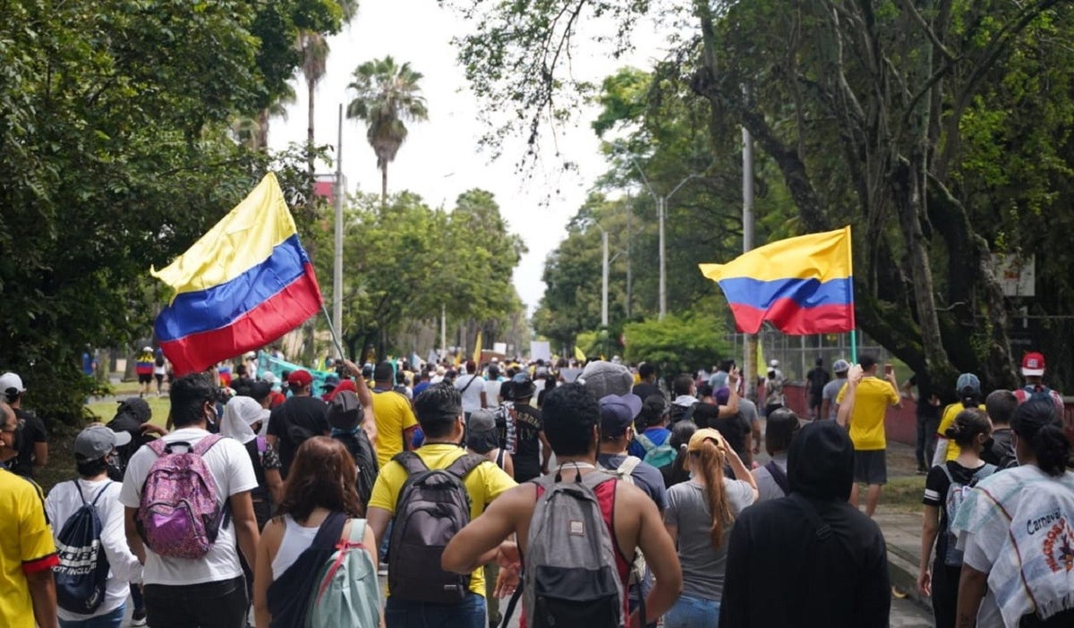Protestas en Colombia