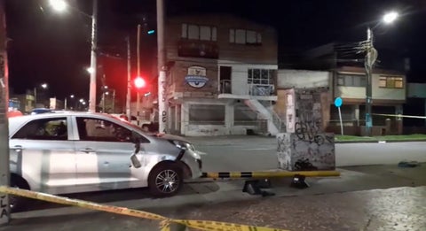 Balacera al sur de Bogotá
