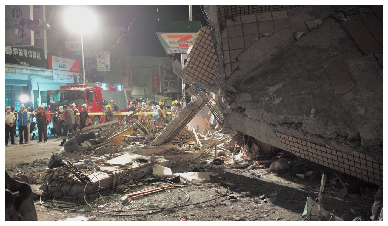 Terremoto en Taiwán