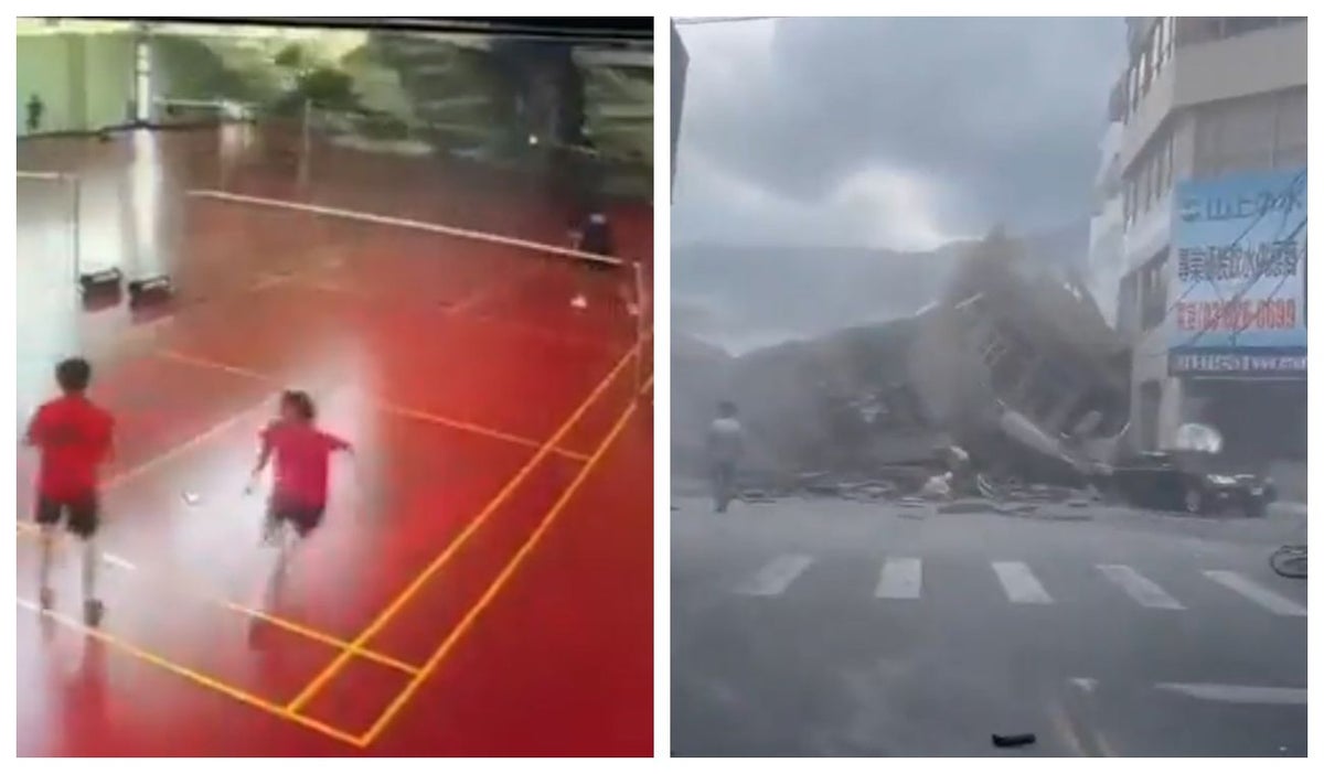 Terremoto en Taiwán: las imágenes