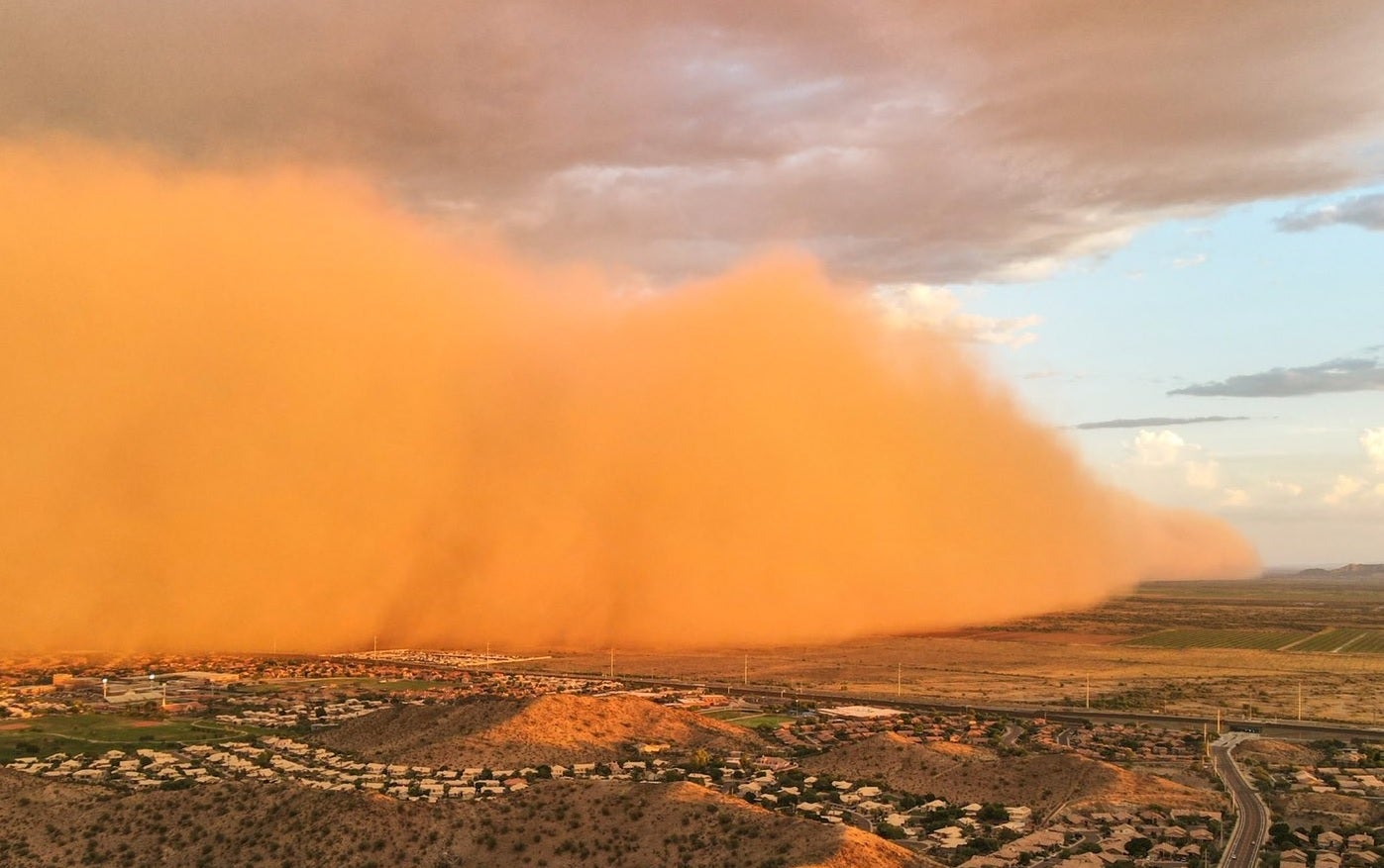 Tormenta de arena en Arizona