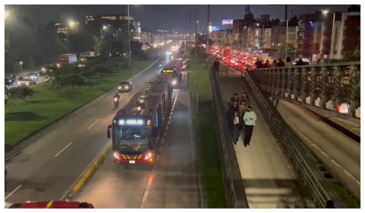 Trancón en la NQS