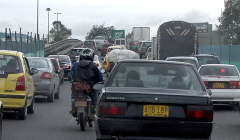 Trancones en Bogotá
