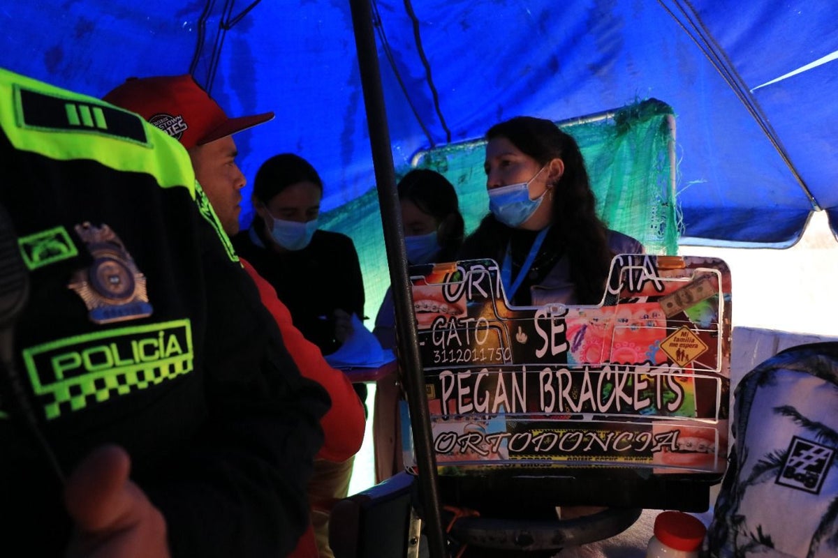 Autoridades incautaron equipos de consultorio odontológico ambulante en San Victorino