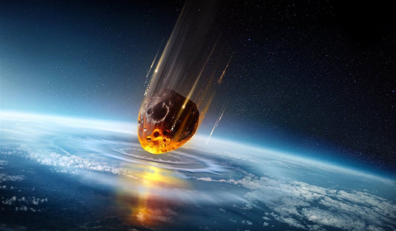Ilustración de Asteroide