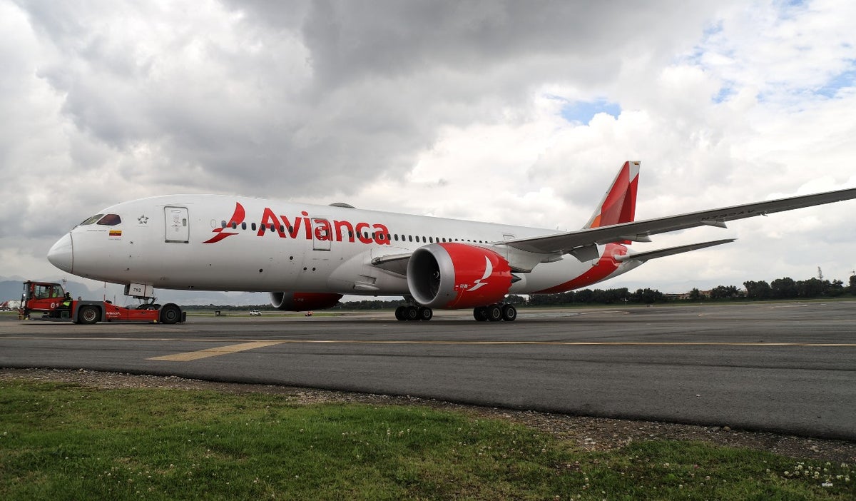 Avión de Avianca