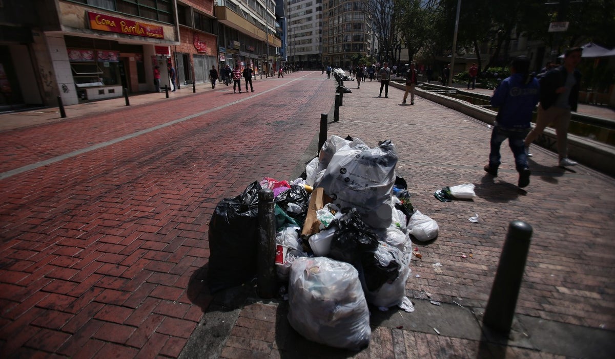 Basura en Bogotá