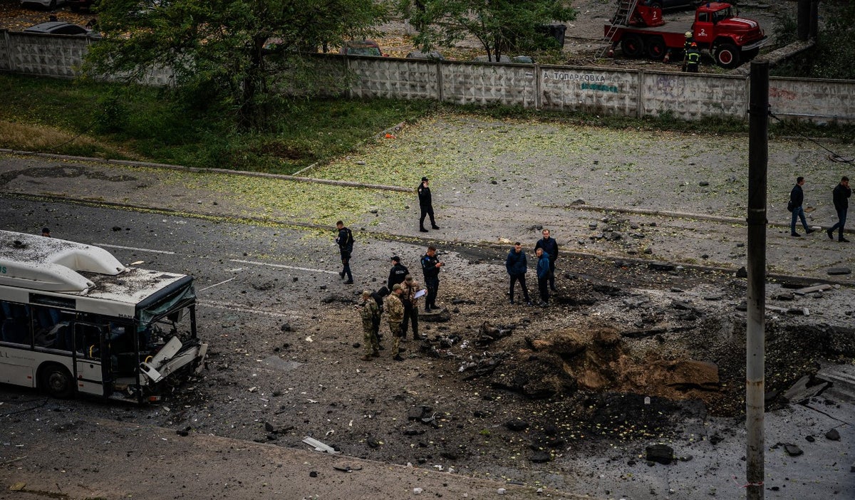 Bombardeos en Ucrania
