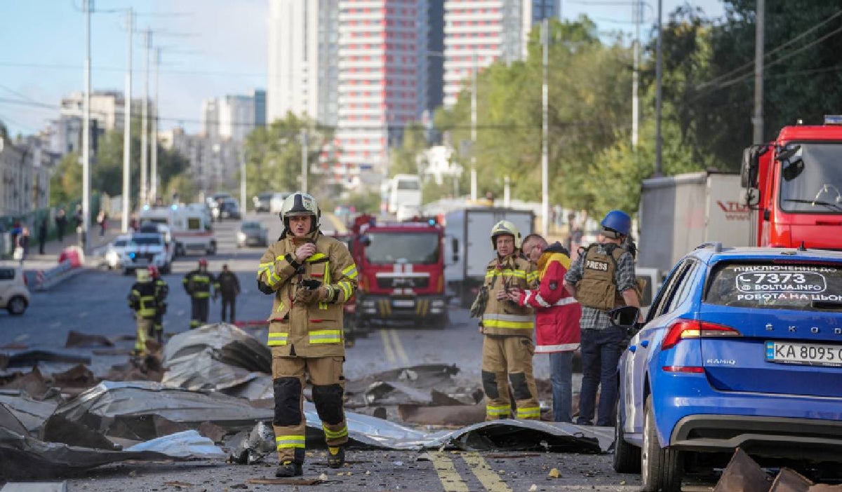 Bombardeos en Ucrania por explosión en puente de Crimea
