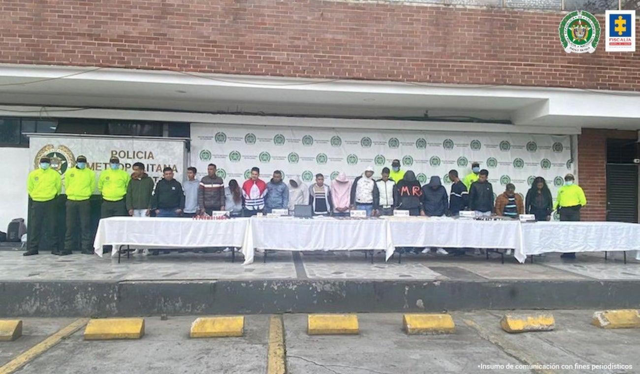 Capturas Tren de Aragua