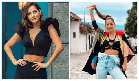 Carmen Villalobos y las fotos en la playa