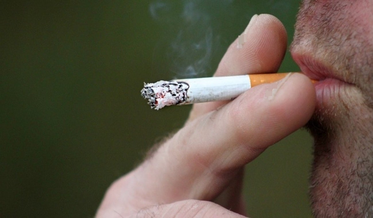 No al humo de cigarrillo