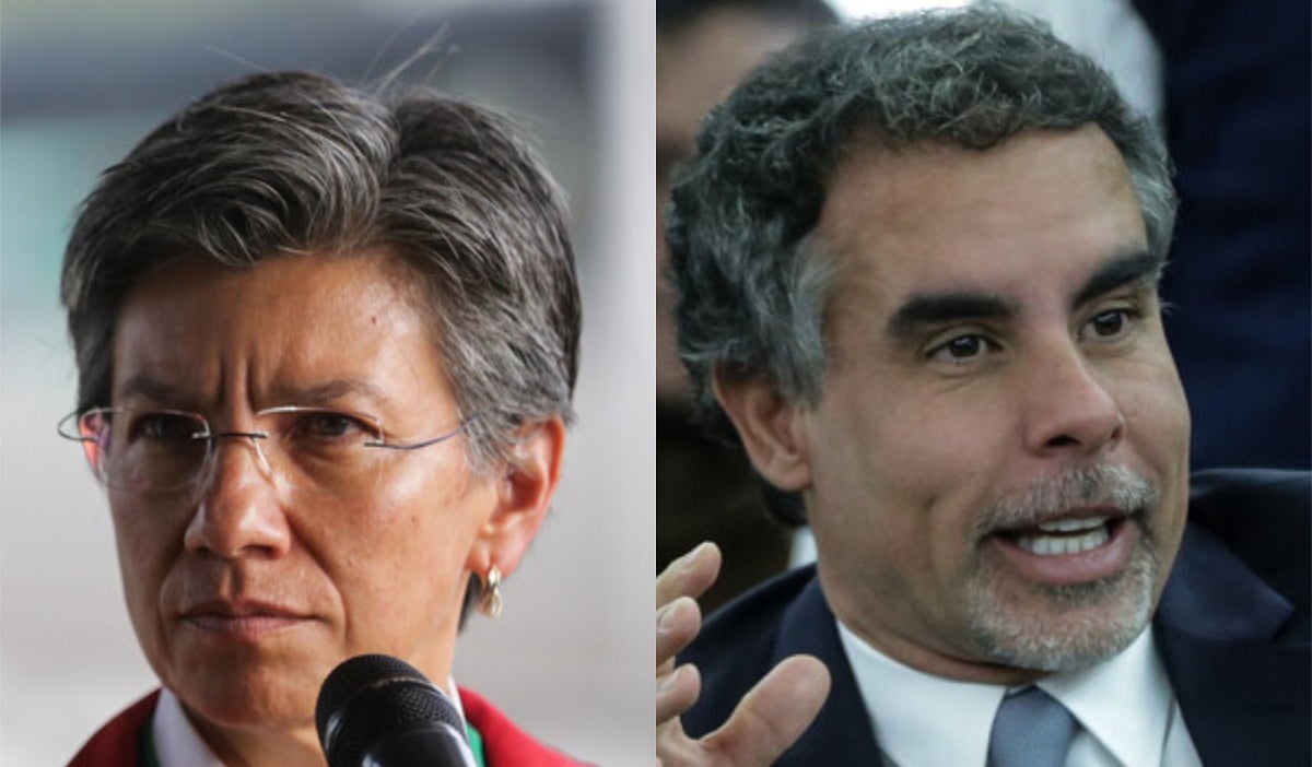 Claudia López y Armando Benedetti