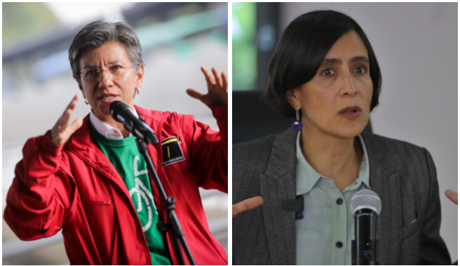 Claudia López y Susana Muhamad
