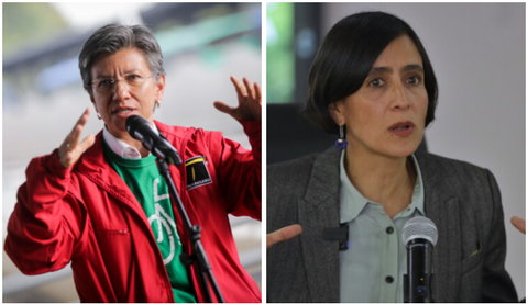 Claudia López y Susana Muhamad