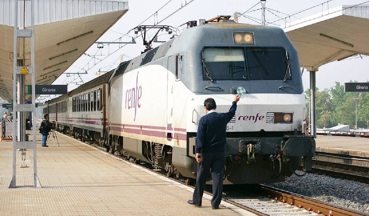 Despedida de soltero en tren de España
