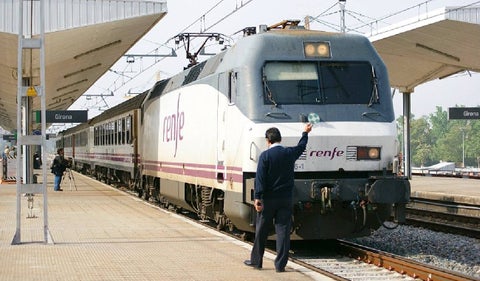 Despedida de soltero en tren de España