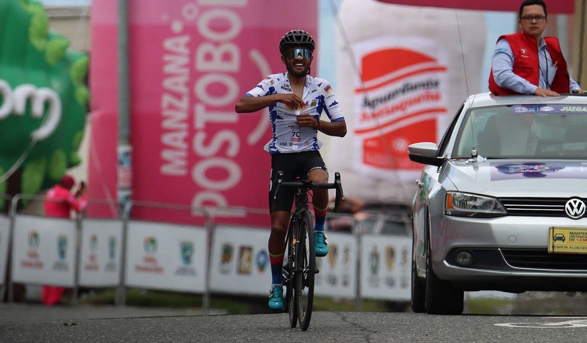 Dubán Bobadilla, ganador etapa 6 del Clásico RCN 2022.