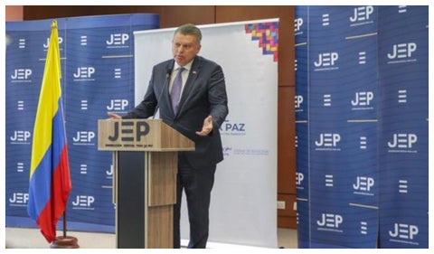 Eric Mayoraz en la JEP