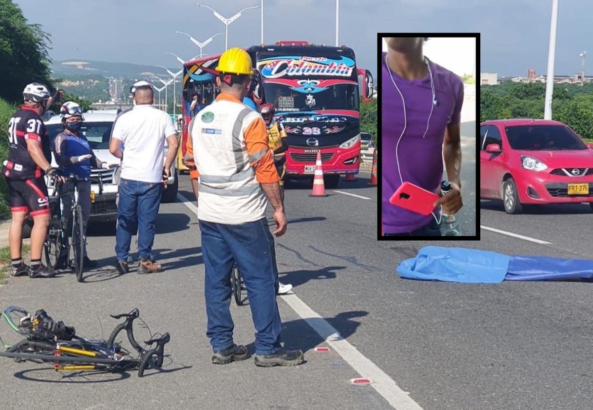 Ciclista murió al ser arrollado por un conductor, al parecer borracho