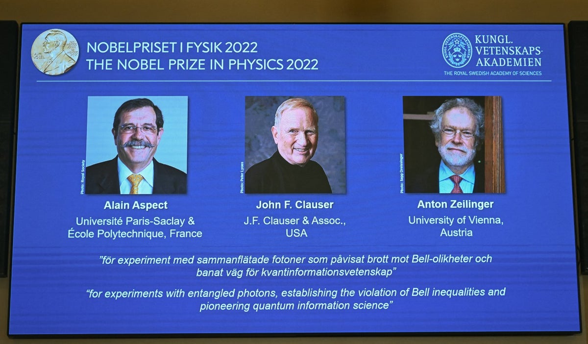 Ganadores Nobel de Física