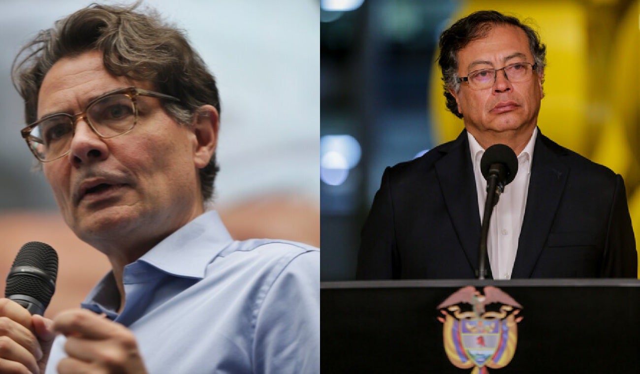 Alejandro Gaviria y Gustavo Petro