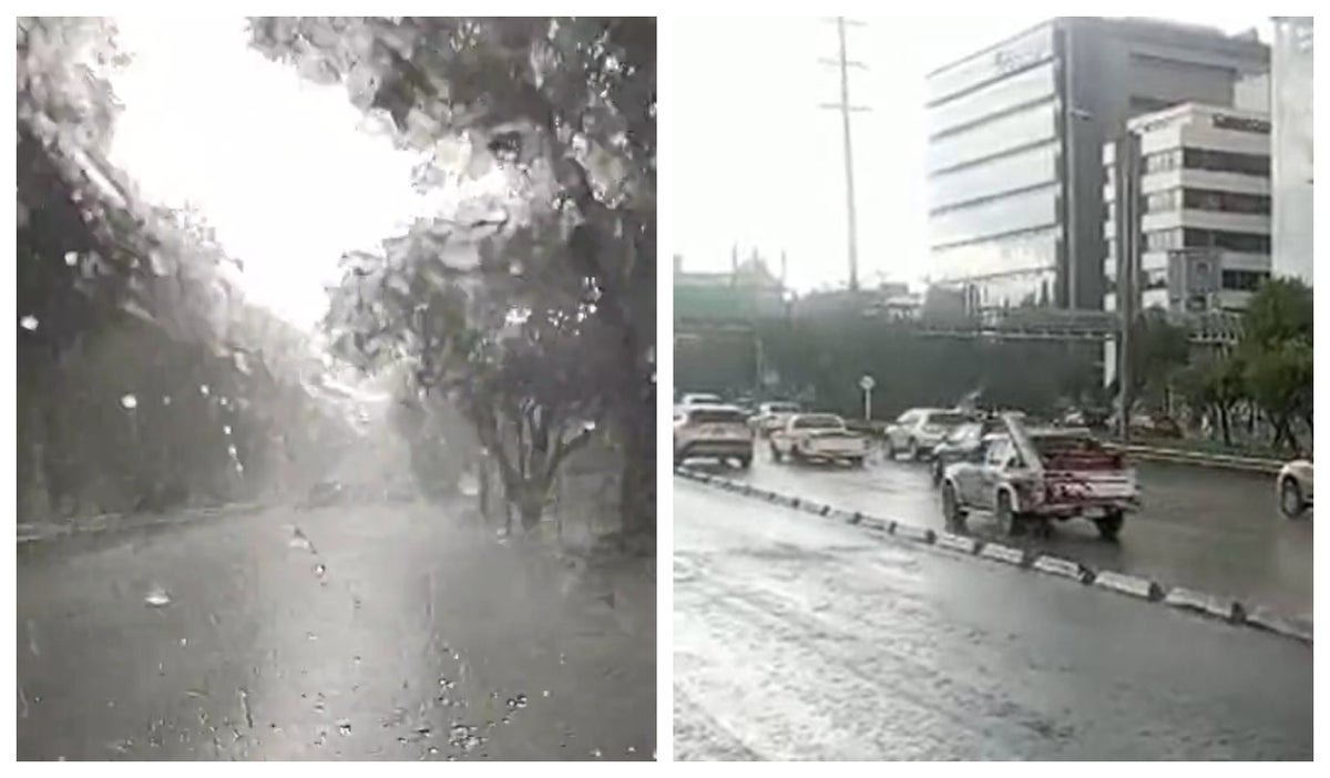 Granizada en Bogotá