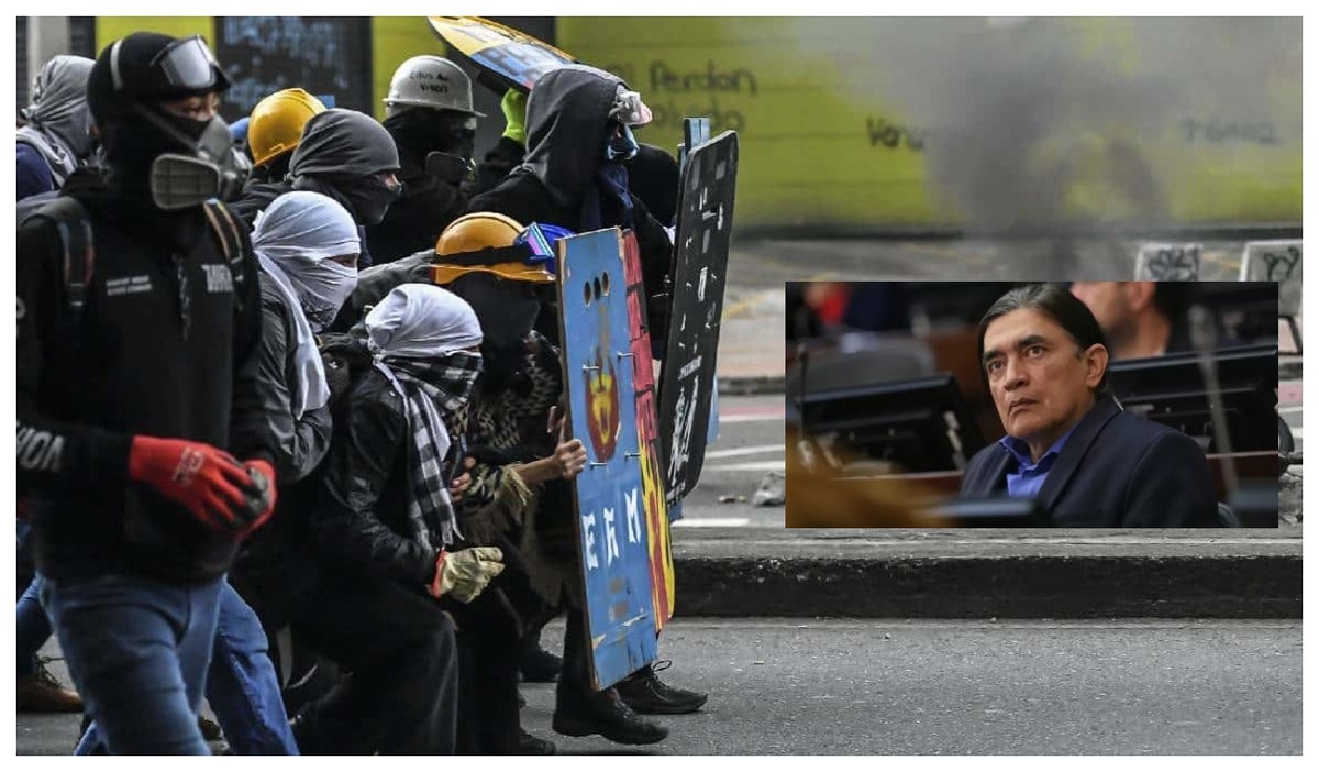 Gustavo Bólivar molestó con presencia de Esmad en marchas de Primera Línea