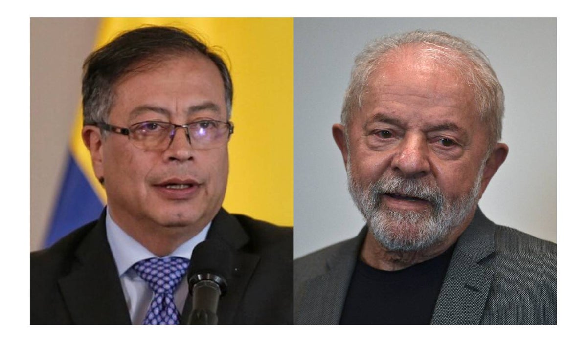 Gustavo Petro y Lula Da Silva