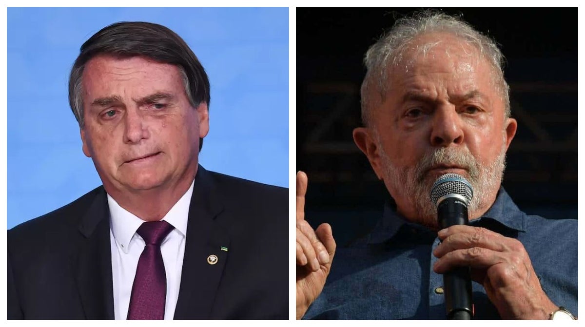 Jair Bolsonaro y Lula Da Silva