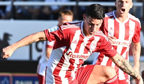 James Rodríguez en Olympiacos