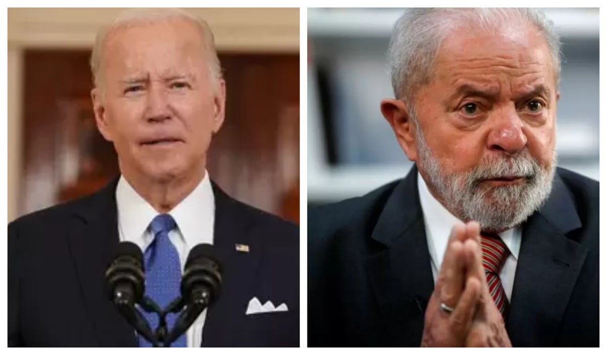 Lula da Silva y Jode Biden