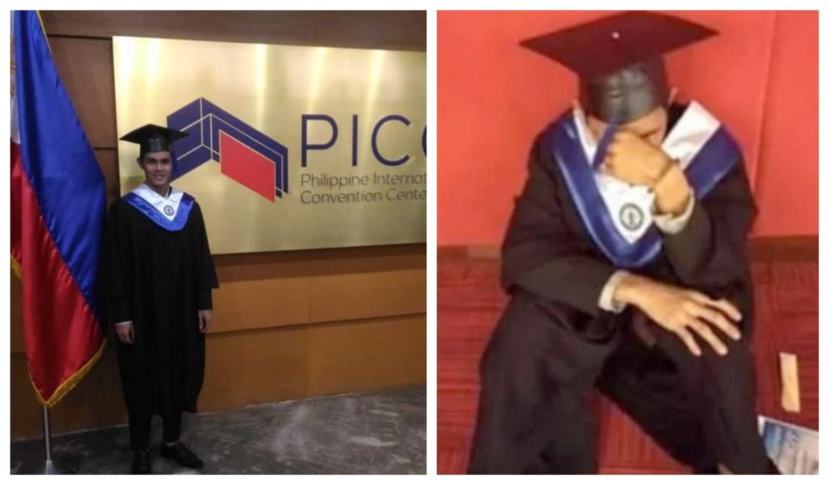Joven se graduó con honores, pero su familia no quiso asistir