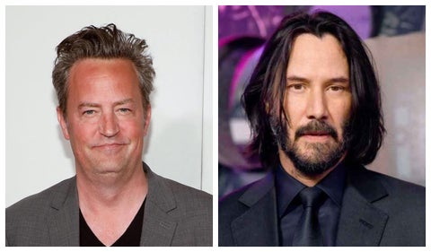 Matthew Perry y Keanu Reeves