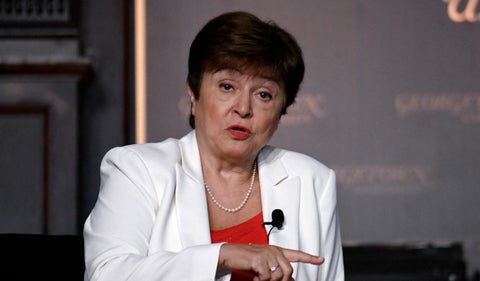 Kristalina Georgieva, directora gerente del Fondo Monetario Internacional (FMI)