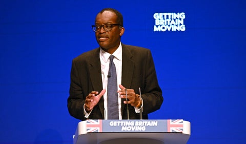Kwasi Kwarteng, ministro británico de Economía