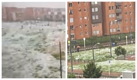 Lluvias en Bogotá