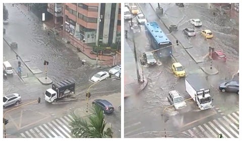 Lluvias en Bogotá