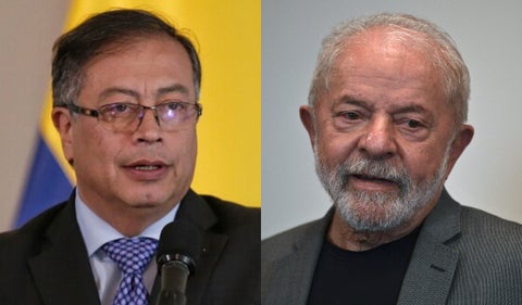 Lula da Silva y Petro