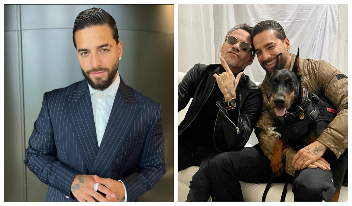 Maluma y Marc Anthony