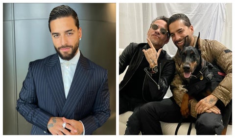 Maluma y Marc Anthony