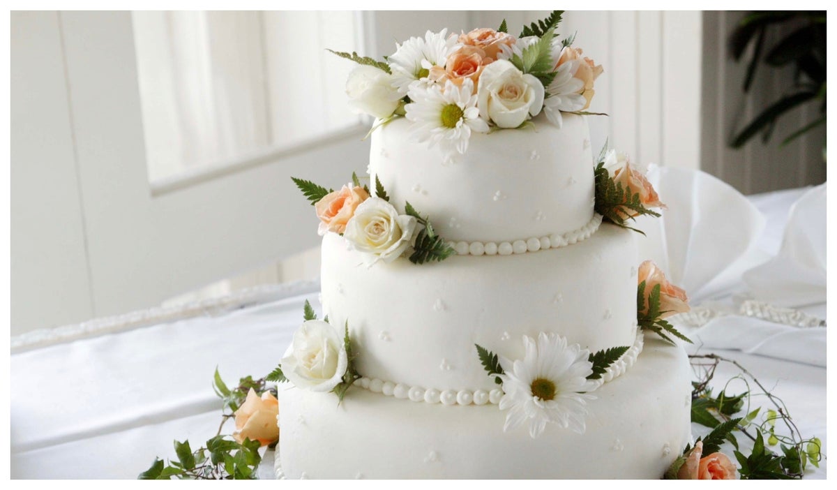 Pastel de matrimonio