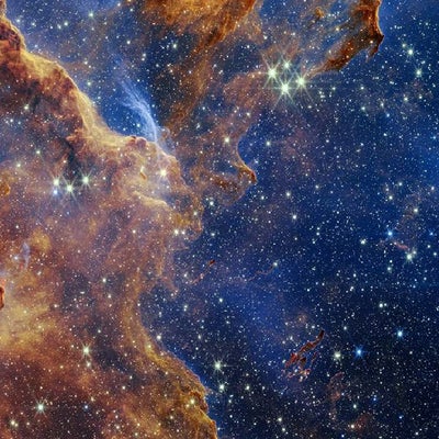 James Webb capta impresionante imagen de los Pilares de la Creación