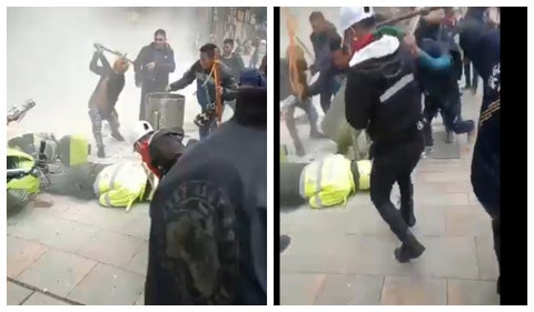 Protestas en Bogotá