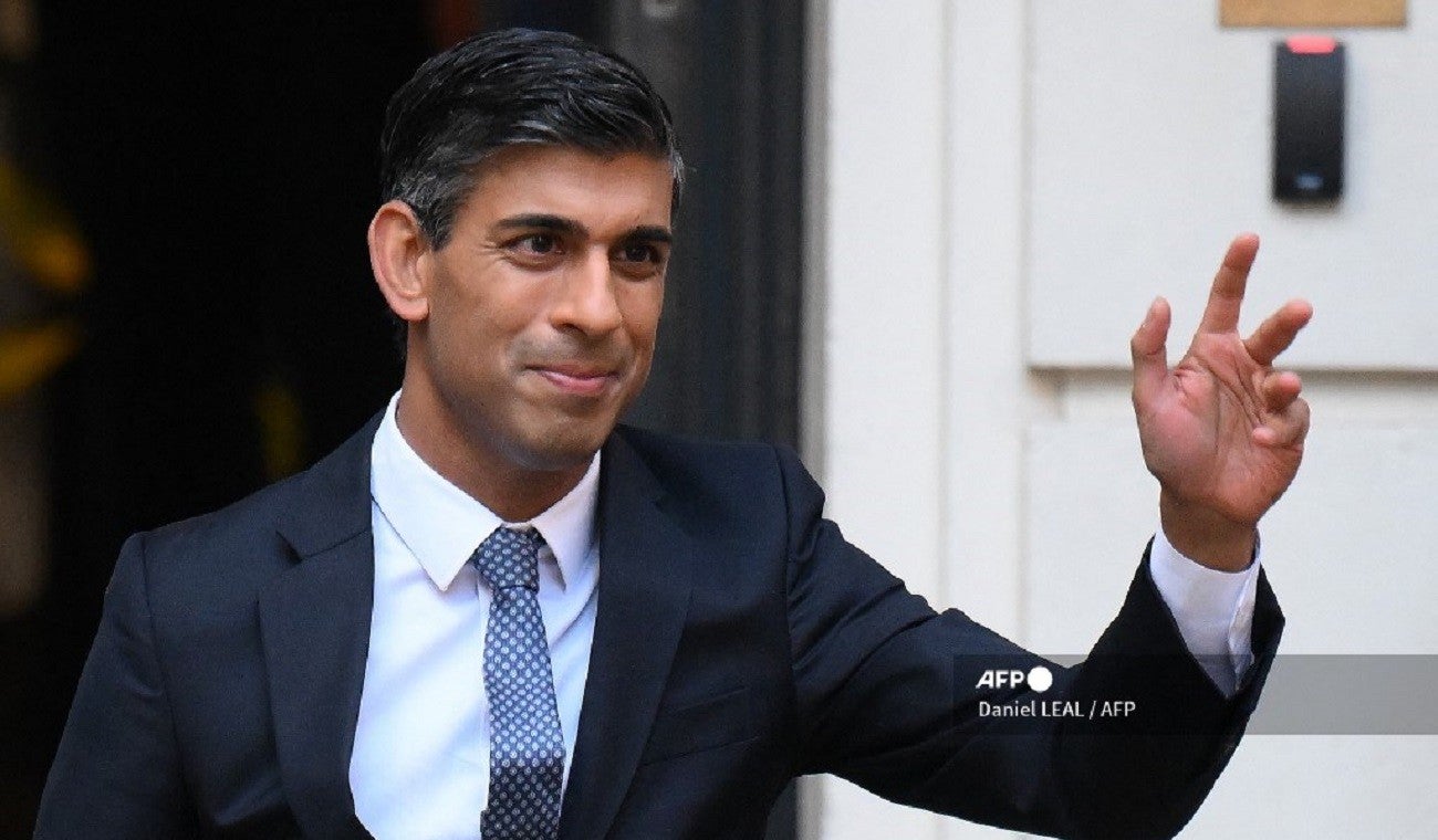 Rishi Sunak, será el primer ministro británico