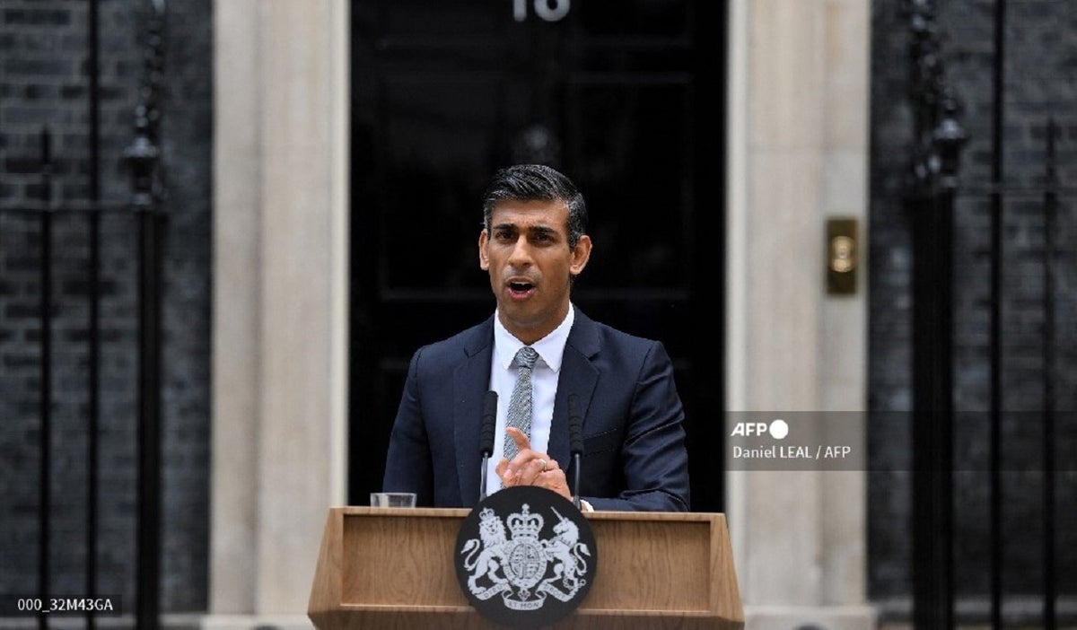 Rishi Sunak, primer ministro británico